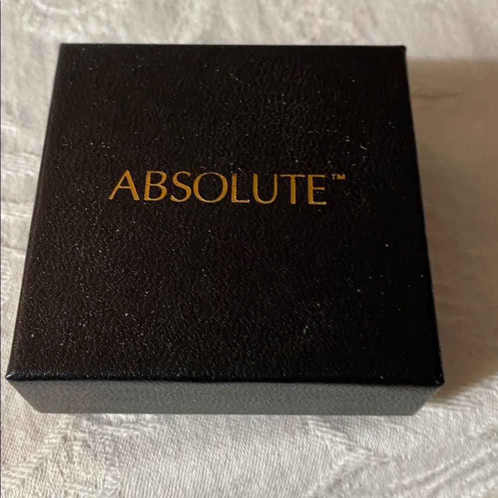 HSN Absolute Diamonique Gold Women's Teens Earrings NWOT Vermeil - Picture 6 of 6